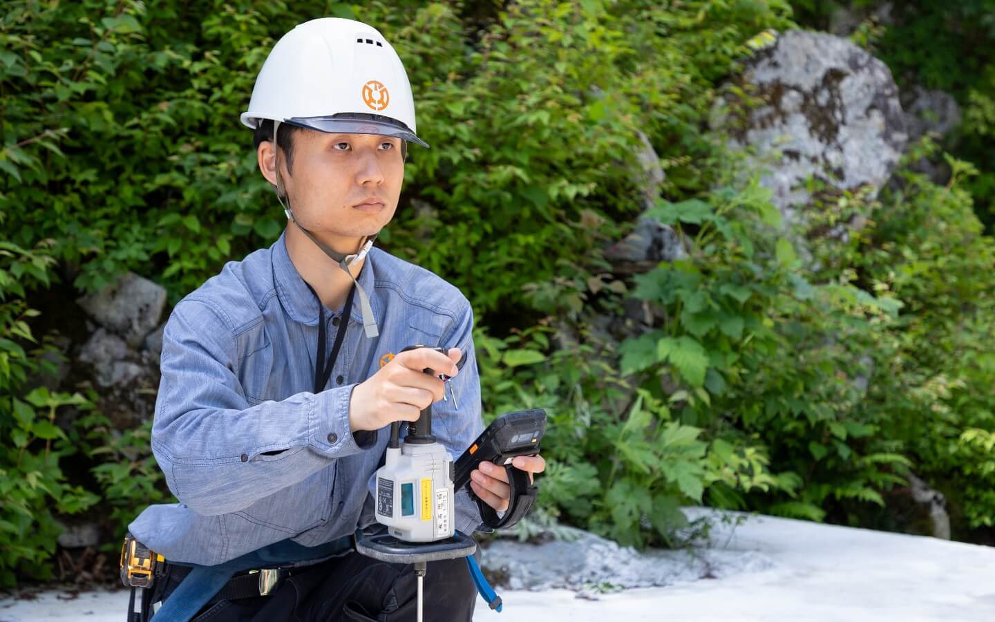 山の現場でICTに挑戦！技術と経験を重ねて成長中です
