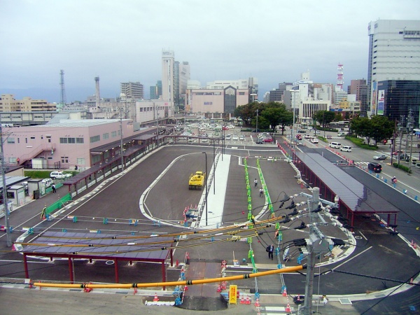 富山駅南口広場（その2）整備工事