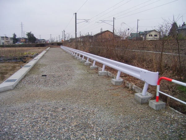 蓮花寺49号線道路改良工事