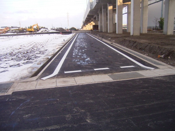 野々上地区付替道水路整備工事（第６工区）