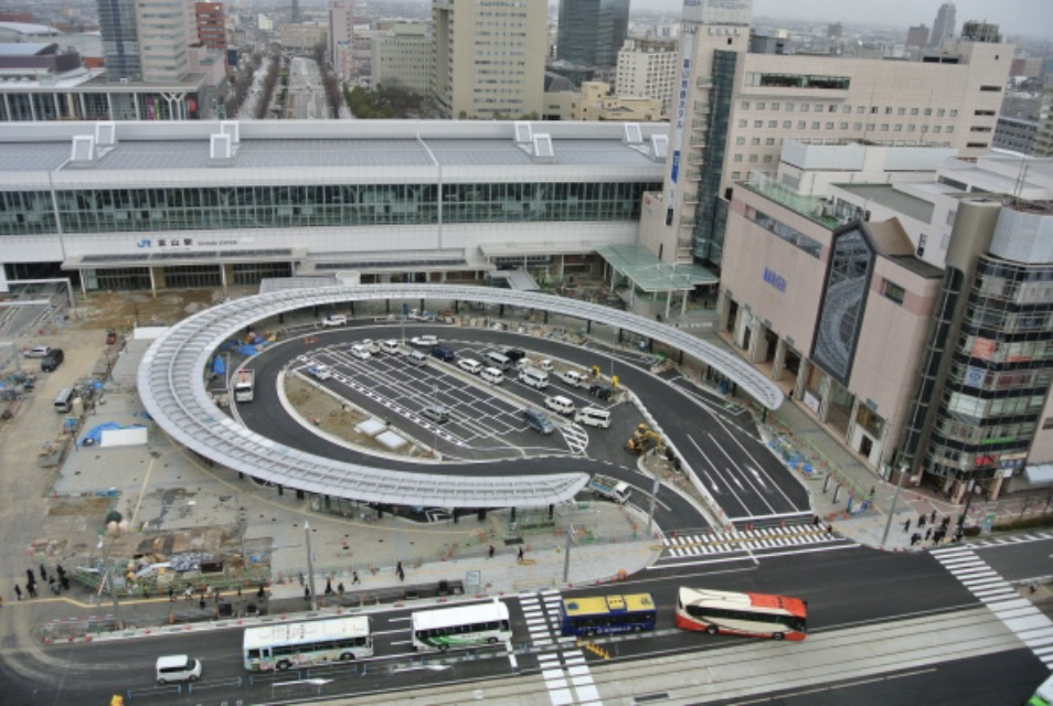 富山駅南口駅前広場整備工事