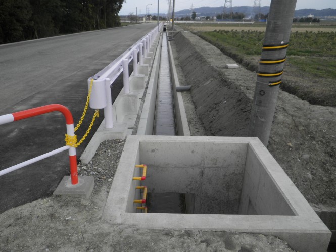 市道池多615号線道路改良工事