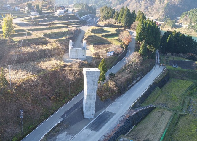 片掛橋下部外工事