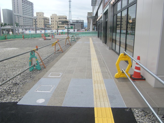 富山駅北口駅前広場基盤整備（その４）工事