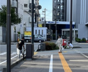 ふるさと富山美化大作戦に参加しました。