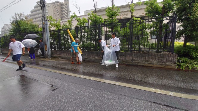 ふるさと富山美化大作戦に参加しました