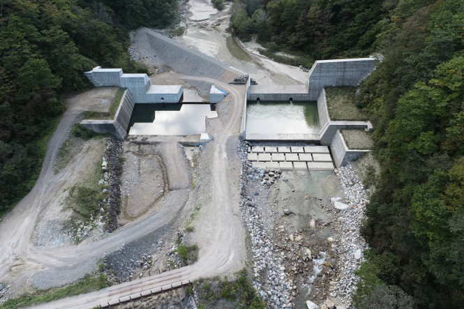 Ｒ６真川第３号砂防堰堤工事