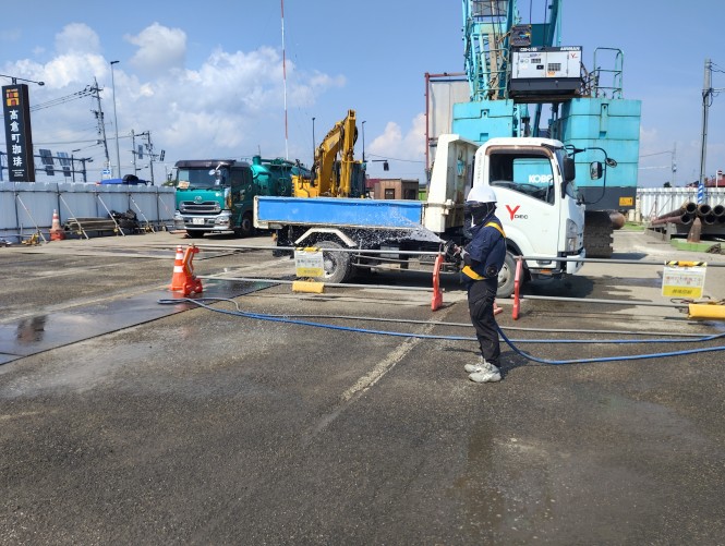 私の現場の熱中症対策