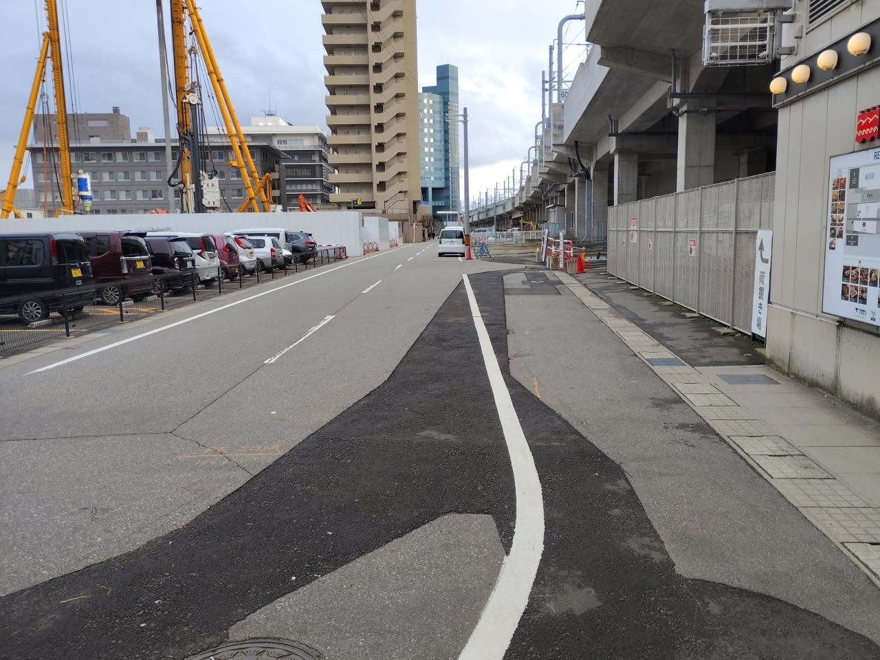 都市計画道路富山駅横断東線整備工事