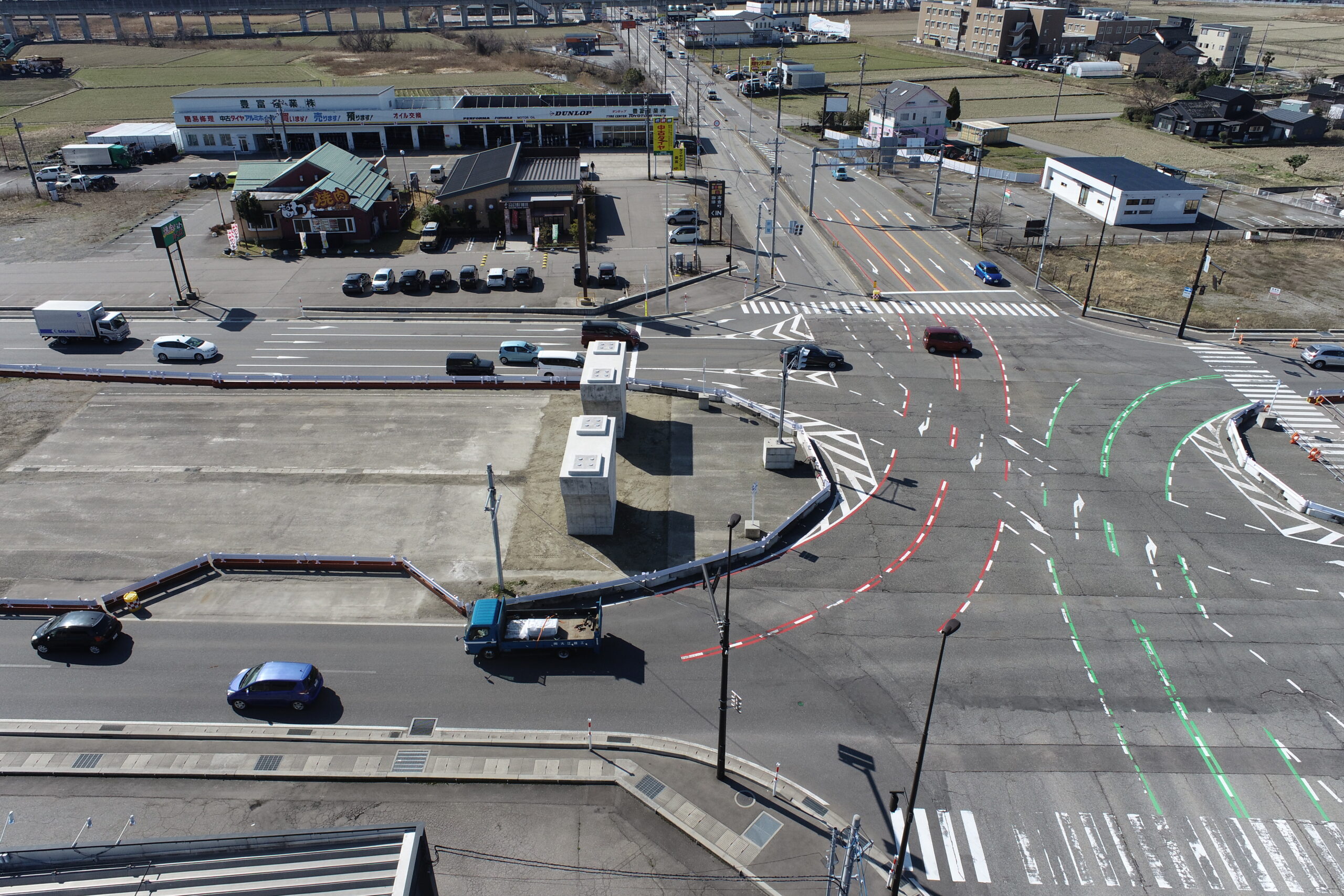 新屋高架橋下部その１工事