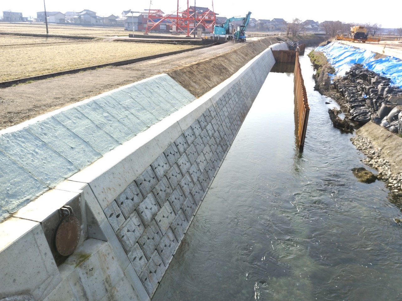 荒又川河川災害復旧護岸他工事