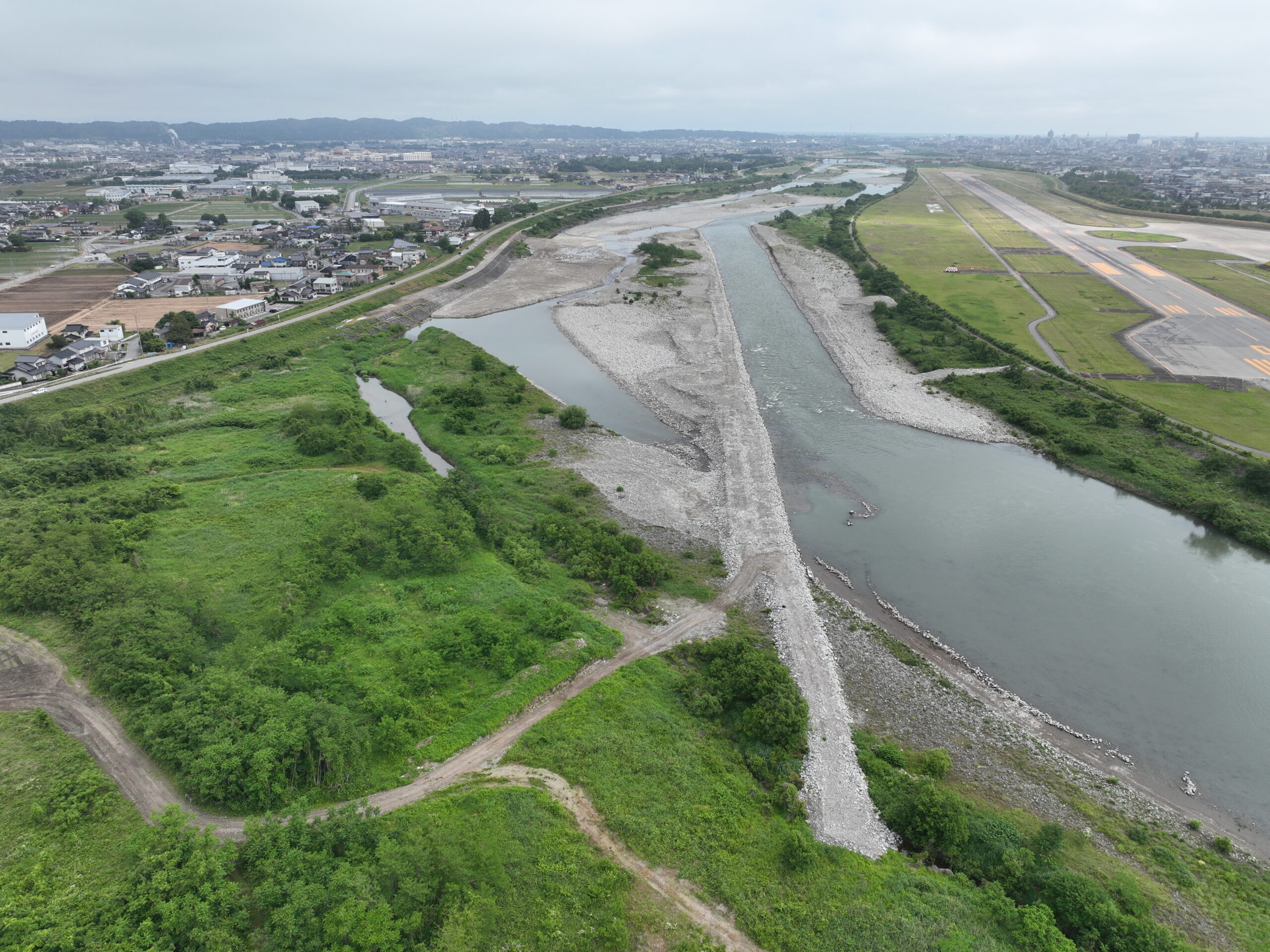 神通川・添島護岸外工事